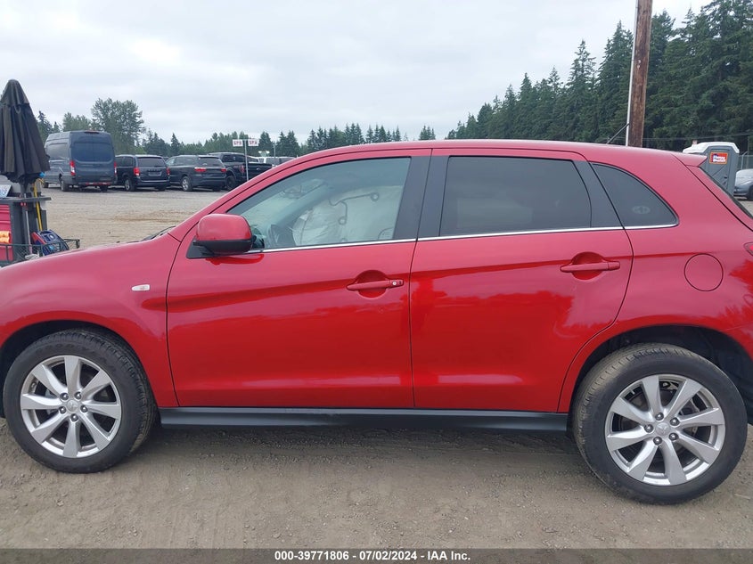2015 Mitsubishi Outlander Sport Se VIN: 4A4AR4AU9FE015474 Lot: 39771806