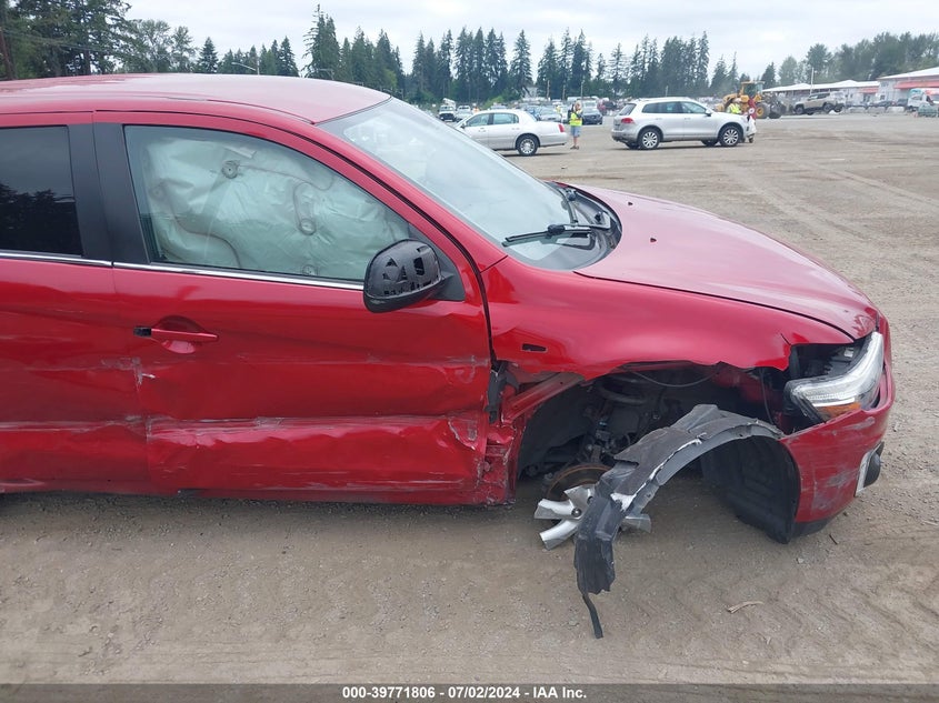 2015 Mitsubishi Outlander Sport Se VIN: 4A4AR4AU9FE015474 Lot: 39771806