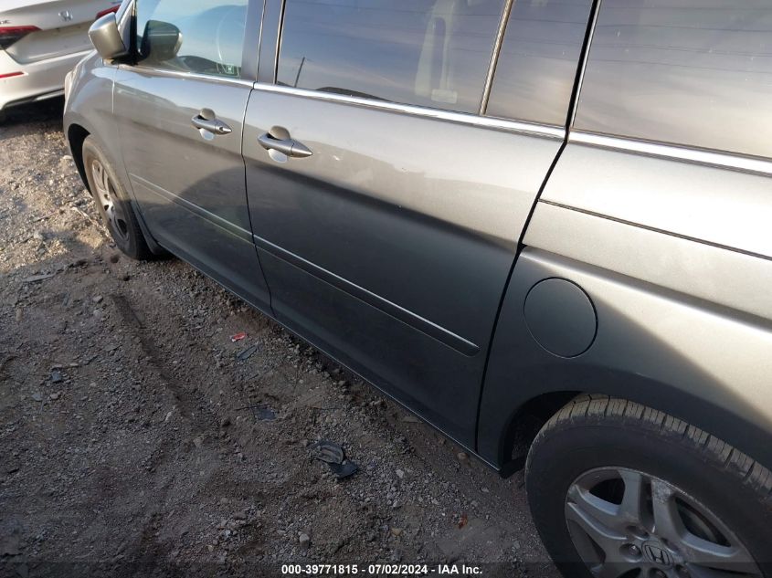 2007 Honda Odyssey Ex-L VIN: 5FNRL38647B440422 Lot: 39771815