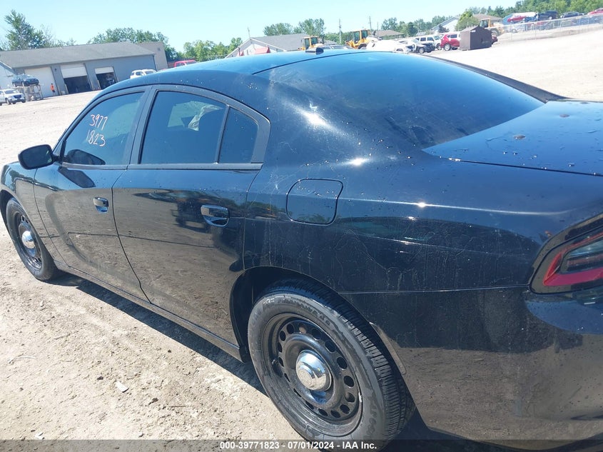 2019 Dodge Charger Police Awd VIN: 2C3CDXKT0KH600666 Lot: 39771823