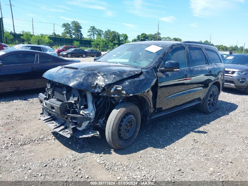 2021 Dodge Durango Gt Plus Awd VIN: 1C4RDJDG2MC578968 Lot: 39771824