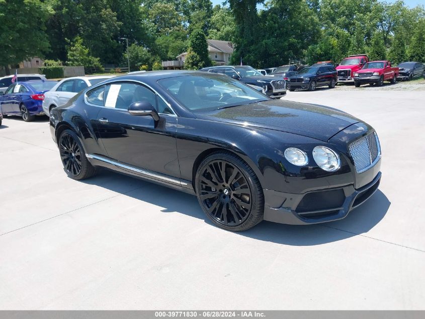 2012 Bentley Continental Gt VIN: SCBFR7ZA4CC070451 Lot: 39771830