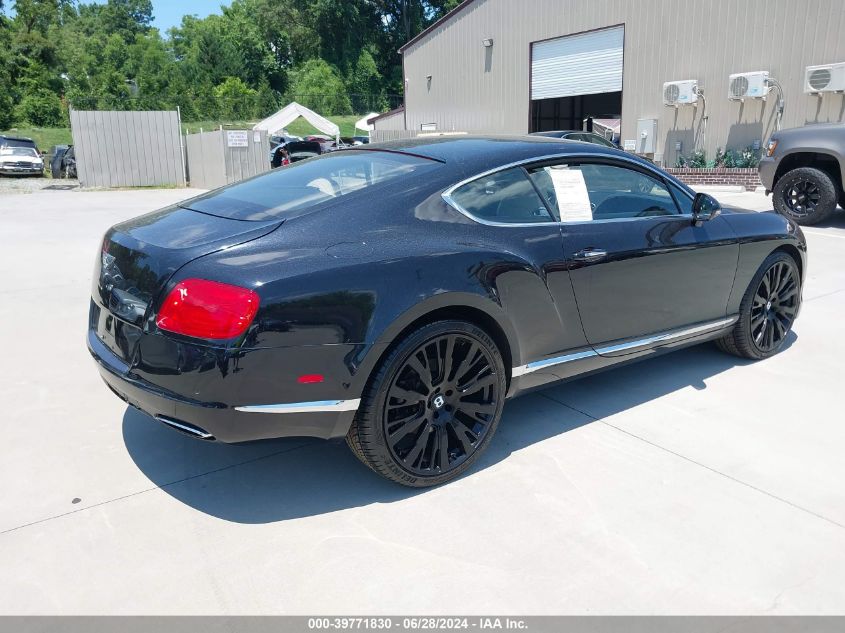 2012 Bentley Continental Gt VIN: SCBFR7ZA4CC070451 Lot: 39771830