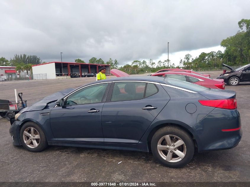 2015 Kia Optima Lx VIN: 5XXGM4A73FG470116 Lot: 39771848