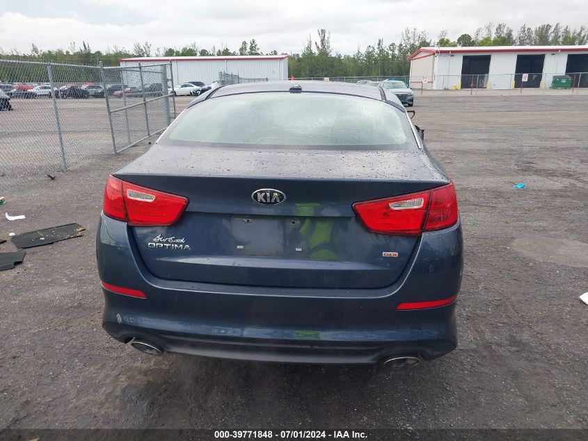2015 Kia Optima Lx VIN: 5XXGM4A73FG470116 Lot: 39771848