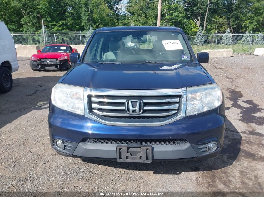 2015 Honda Pilot Ex-L VIN: 5FNYF4H50FB051887 Lot: 39771851