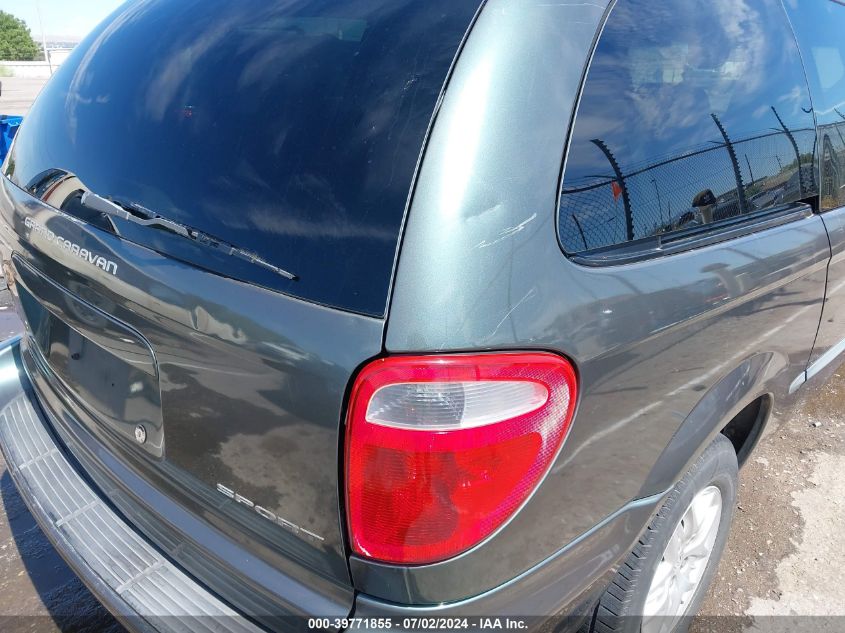 2002 Dodge Grand Caravan Sport VIN: 2B4GP44R62R658079 Lot: 39771855