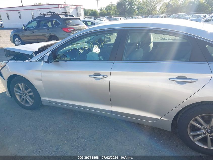 2017 Hyundai Sonata Se VIN: 5NPE24AF4HH546471 Lot: 39771858