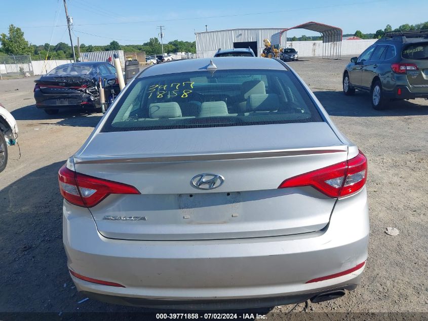 2017 Hyundai Sonata Se VIN: 5NPE24AF4HH546471 Lot: 39771858