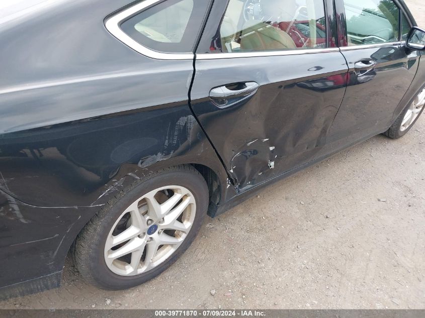 2014 Ford Fusion Se VIN: 3FA6P0HR3ER371157 Lot: 39771870