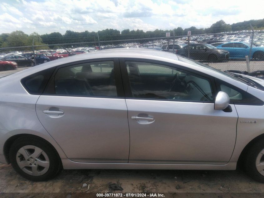 2011 Toyota Prius Three VIN: JTDKN3DU8B0283209 Lot: 39771872