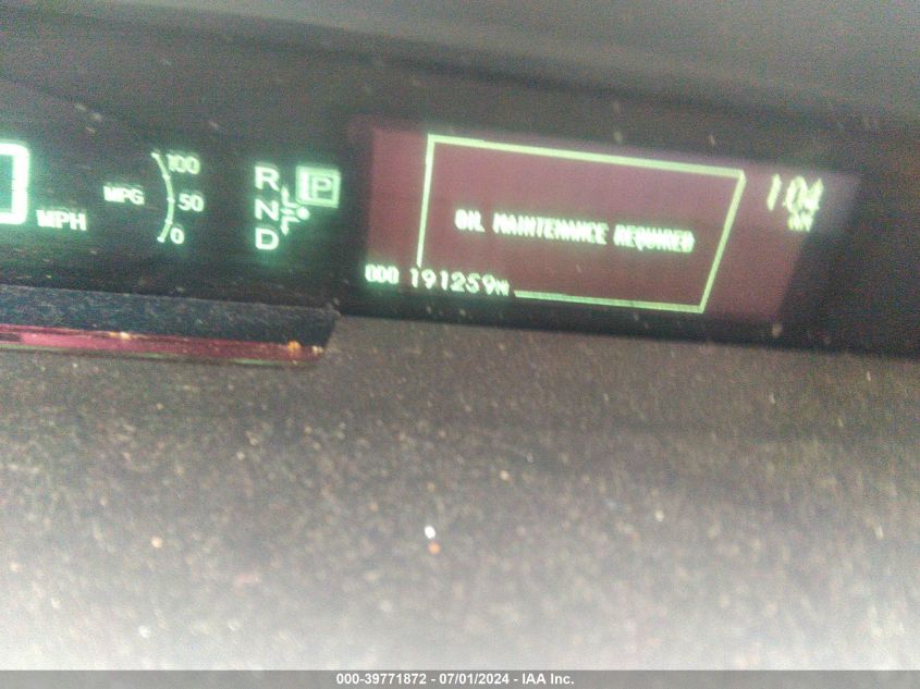 2011 Toyota Prius Three VIN: JTDKN3DU8B0283209 Lot: 39771872