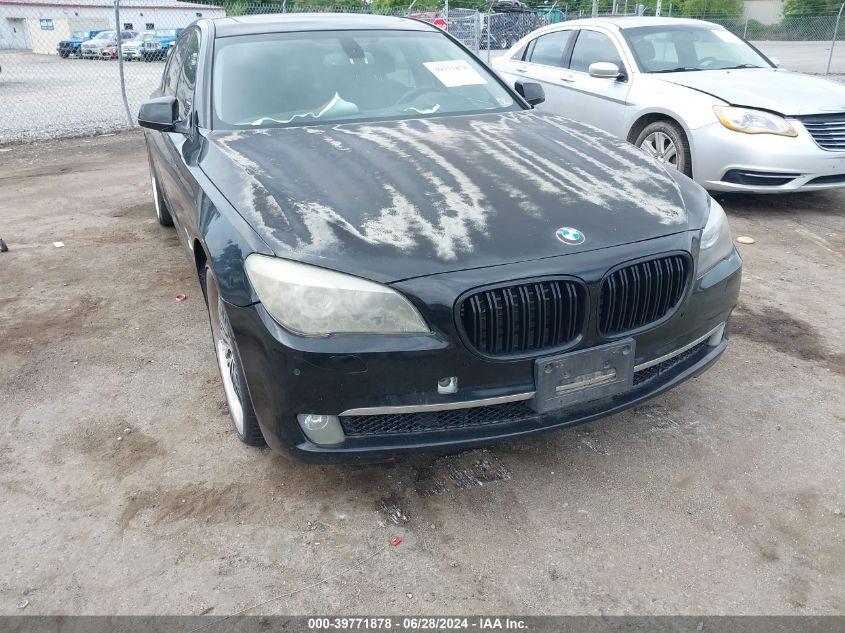 2009 BMW 750Li VIN: WBAKB83549CY58542 Lot: 39771878