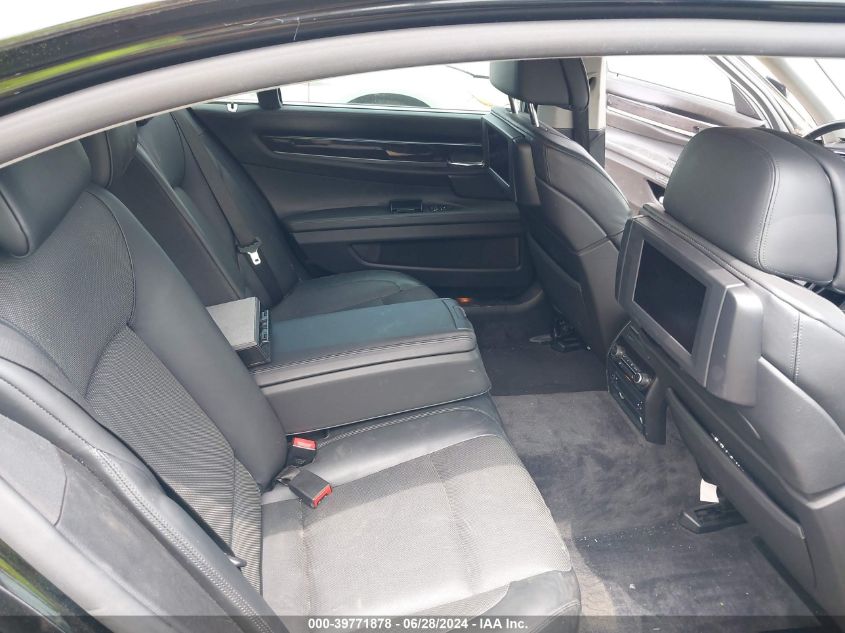 2009 BMW 750Li VIN: WBAKB83549CY58542 Lot: 39771878