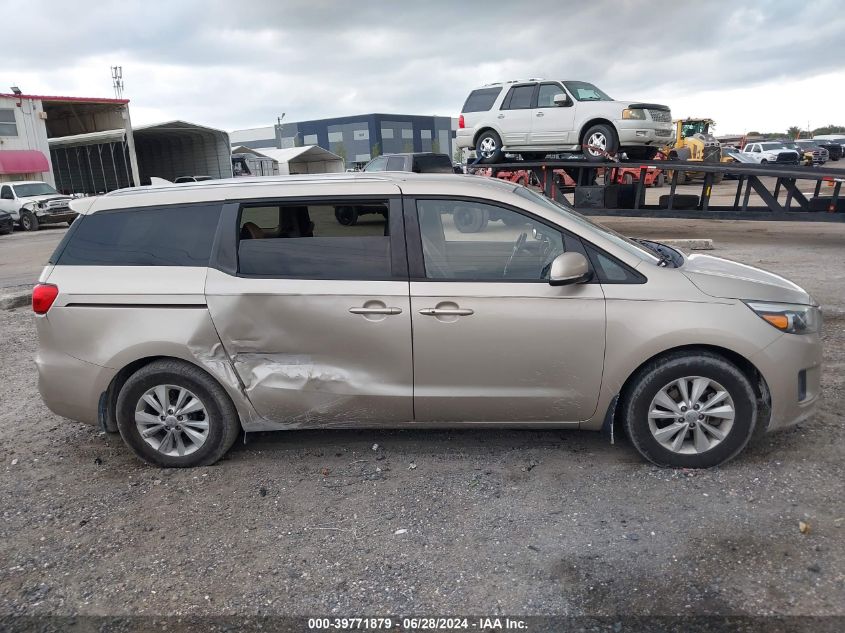 2016 Kia Sedona Lx VIN: KNDMB5C18G6215985 Lot: 39771879