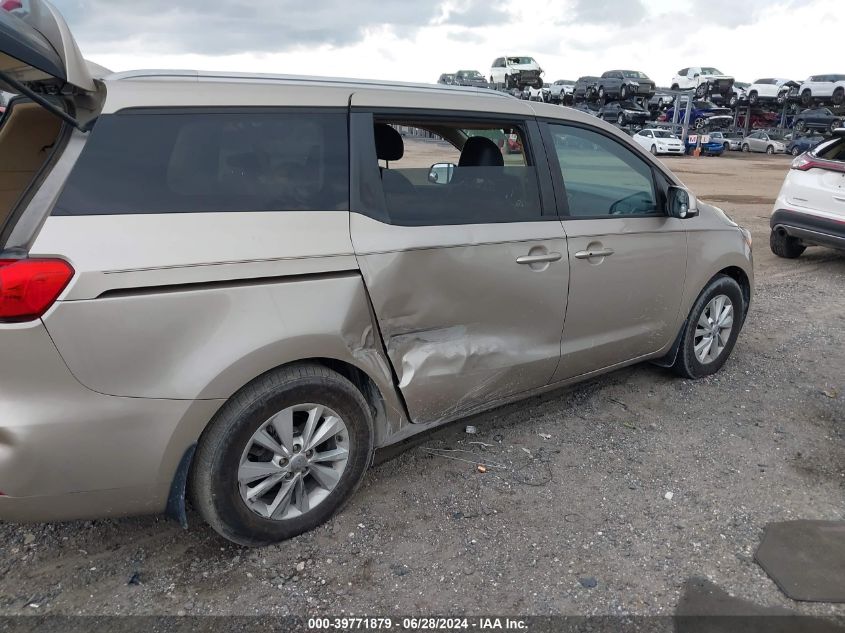 2016 Kia Sedona Lx VIN: KNDMB5C18G6215985 Lot: 39771879