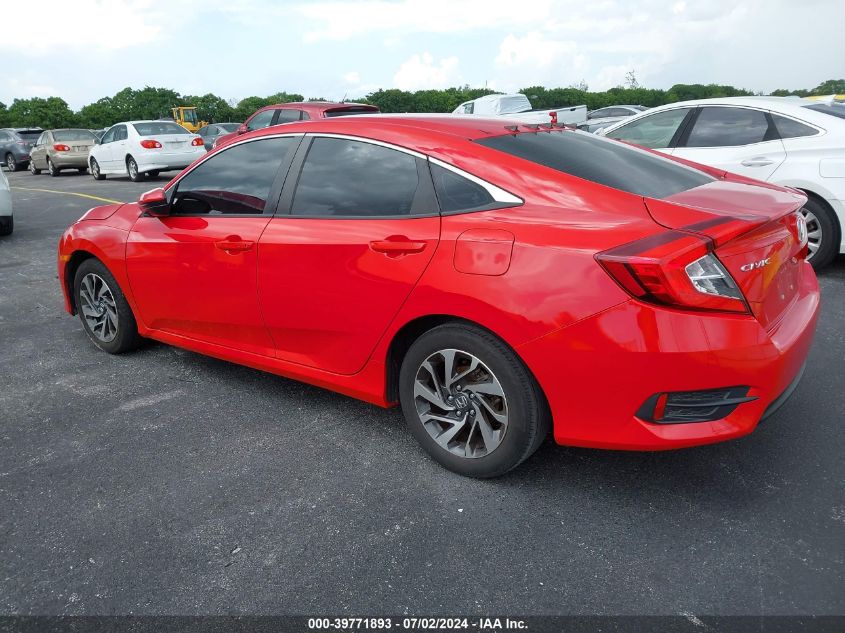 2016 Honda Civic Ex VIN: 2HGFC2F72GH565049 Lot: 39771893