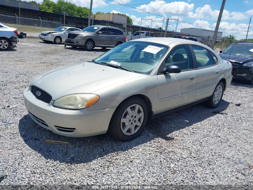 2007 Ford Taurus Se VIN: 1FAFP53U77A186129 Lot: 39771913