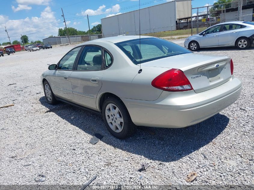 2007 Ford Taurus Se VIN: 1FAFP53U77A186129 Lot: 39771913