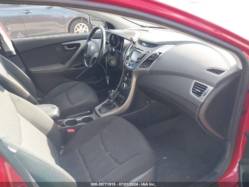 KMHDH4AE0FU250492 | 2015 HYUNDAI ELANTRA