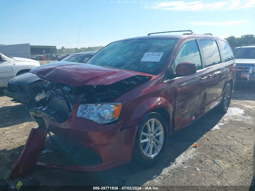 2018 Dodge Grand Caravan Sxt VIN: 2C4RDGCG8JR215422 Lot: 39771926