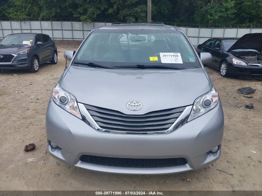 2013 Toyota Sienna Xle V6 8 Passenger VIN: 5TDYK3DC7DS313908 Lot: 39771990