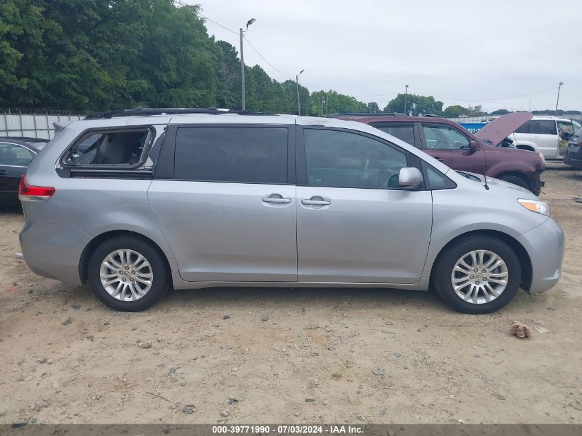 2013 Toyota Sienna Xle V6 8 Passenger VIN: 5TDYK3DC7DS313908 Lot: 39771990