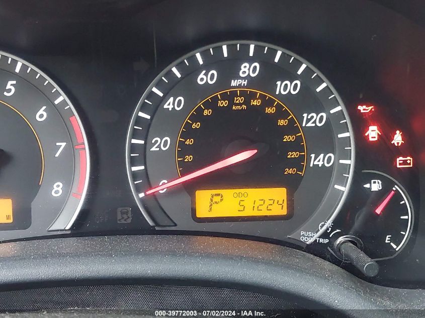 2010 Toyota Corolla S/Le/Xle VIN: 1NXBU4EE0AZ229678 Lot: 39772003