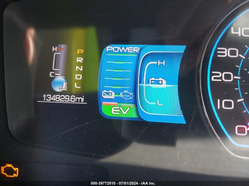 2010 Ford Fusion Hybrid VIN: 3FADP0L35AR228022 Lot: 39772010