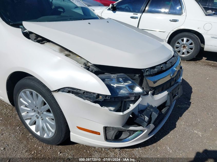 2010 Ford Fusion Hybrid VIN: 3FADP0L35AR228022 Lot: 39772010