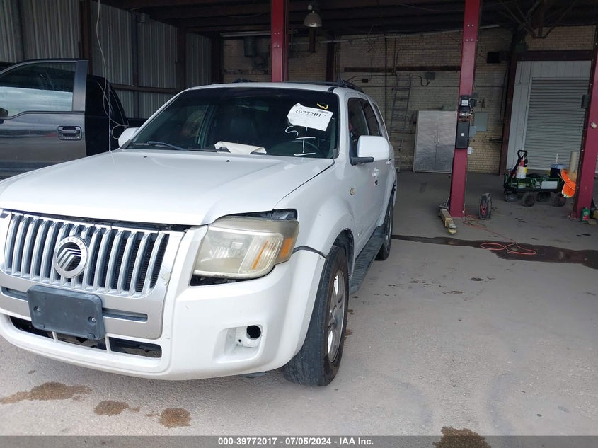 2008 Mercury Mariner Premier VIN: 4M2CU87178KJ16644 Lot: 39772017