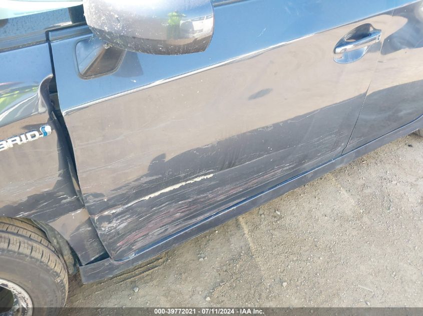 2011 Toyota Prius Three VIN: JTDKN3DUXB1432942 Lot: 39772021