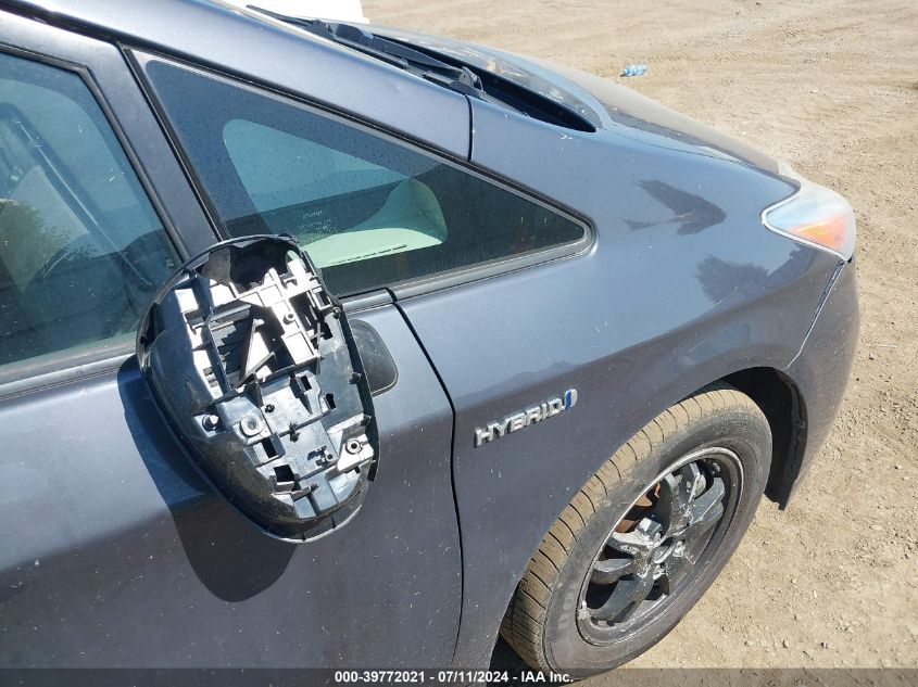 2011 Toyota Prius Three VIN: JTDKN3DUXB1432942 Lot: 39772021