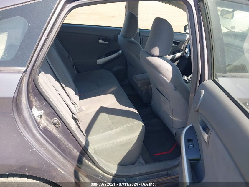 2011 Toyota Prius Three VIN: JTDKN3DUXB1432942 Lot: 39772021