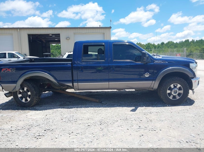 2012 Ford F250 VIN: 1FT7W2B25CED23161 Lot: 39772024
