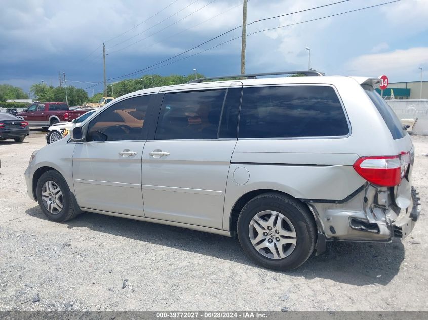 2006 Honda Odyssey Ex-L VIN: 5FNRL38766B010415 Lot: 39772027