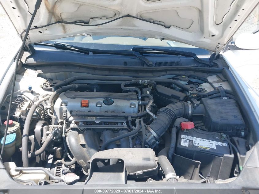 2010 Honda Accord 2.4 Ex VIN: 1HGCP2F77AA106015 Lot: 39772029