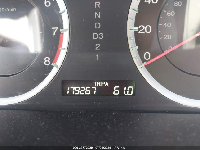 2010 Honda Accord 2.4 Ex VIN: 1HGCP2F77AA106015 Lot: 39772029