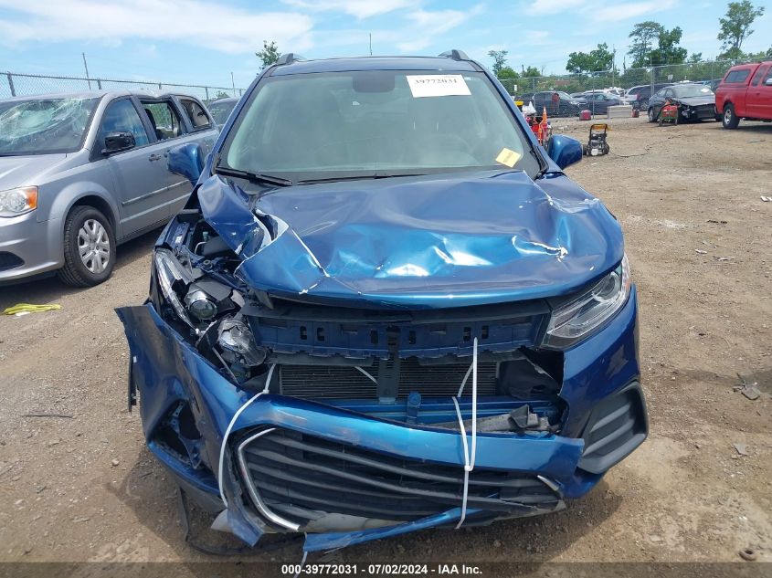 2020 Chevrolet Trax Fwd Lt VIN: 3GNCJLSB6LL329195 Lot: 39772031