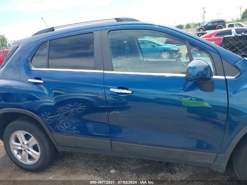 2020 Chevrolet Trax Fwd Lt VIN: 3GNCJLSB6LL329195 Lot: 39772031