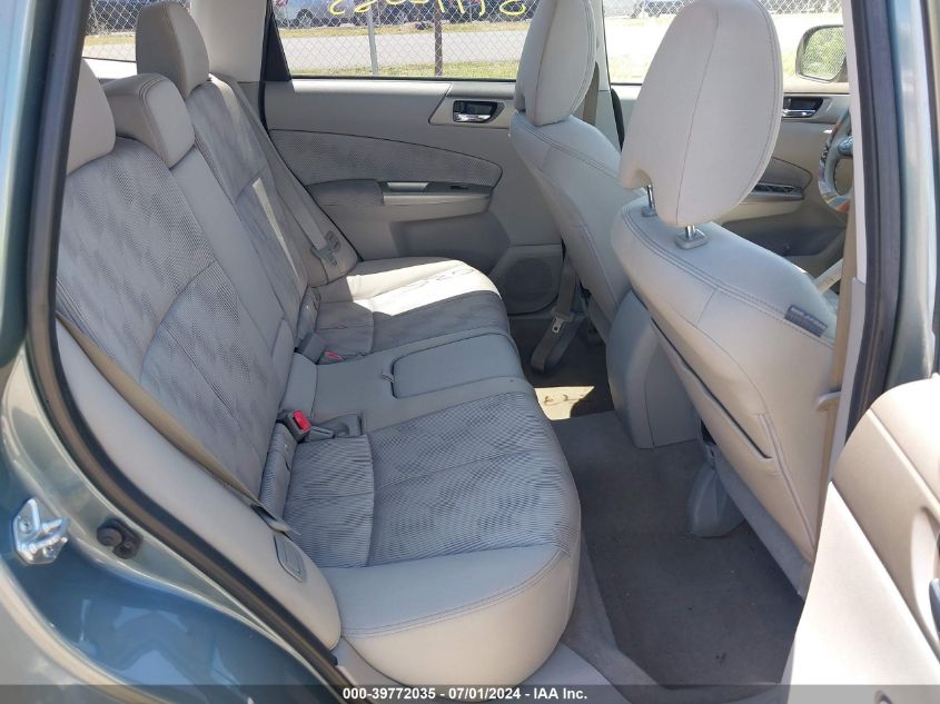 2009 Subaru Forester 2.5X VIN: JF2SH63669H700559 Lot: 39772035