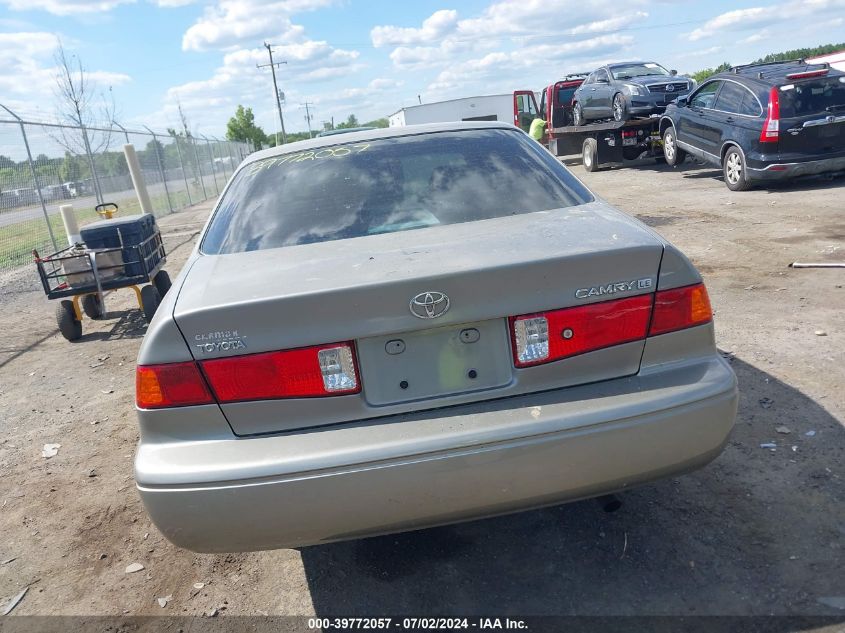 2000 Toyota Camry Le VIN: 4T1BG22K4YU670455 Lot: 39772057