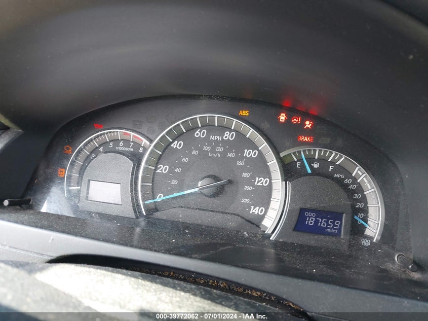 2012 Toyota Camry Se VIN: 4T1BF1FK7CU624943 Lot: 39772062