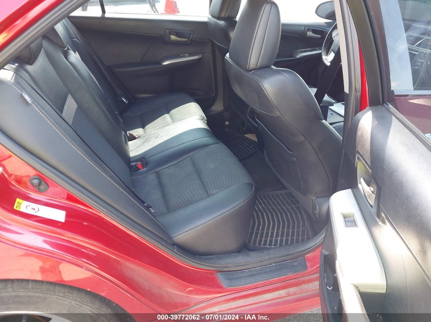 2012 Toyota Camry Se VIN: 4T1BF1FK7CU624943 Lot: 39772062