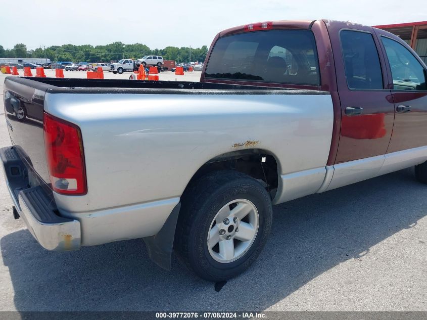 2002 Dodge Ram 1500 St VIN: 1D7HA18NX2S581834 Lot: 39772076