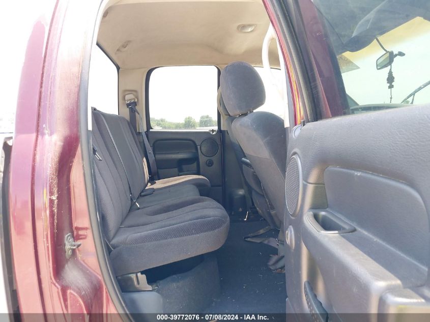 2002 Dodge Ram 1500 St VIN: 1D7HA18NX2S581834 Lot: 39772076