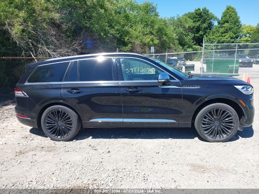 2021 Lincoln Aviator Black Label VIN: 5LM5J9XC2MGL00992 Lot: 39772094