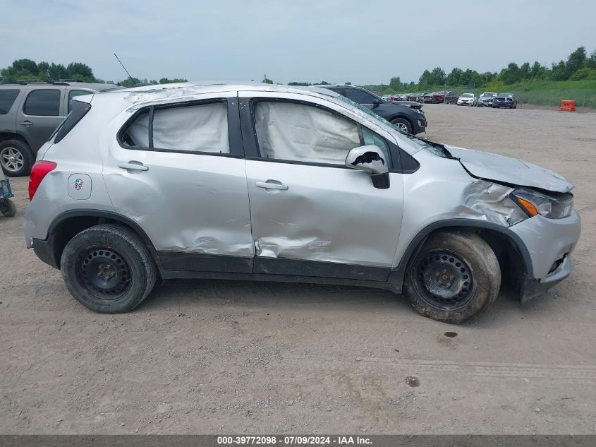 2017 Chevrolet Trax Ls VIN: 3GNCJKSB0HL274972 Lot: 39772098