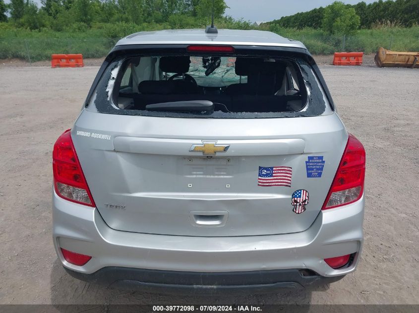 2017 Chevrolet Trax Ls VIN: 3GNCJKSB0HL274972 Lot: 39772098