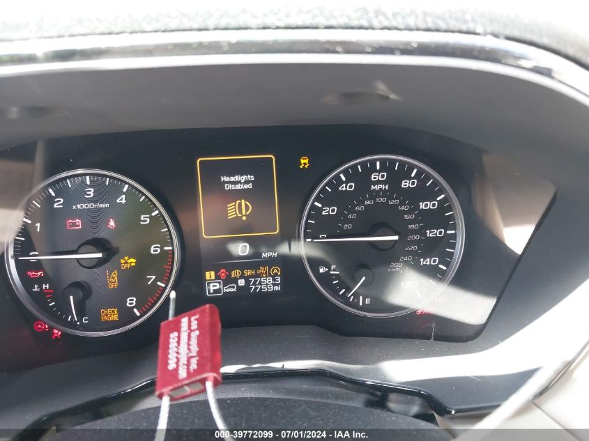 2019 Subaru Forester Touring VIN: JF2SKAWC0KH550895 Lot: 39772099